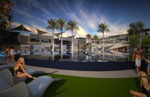 Grand Laquinta Hotel Resort Modern Green Architecture 2